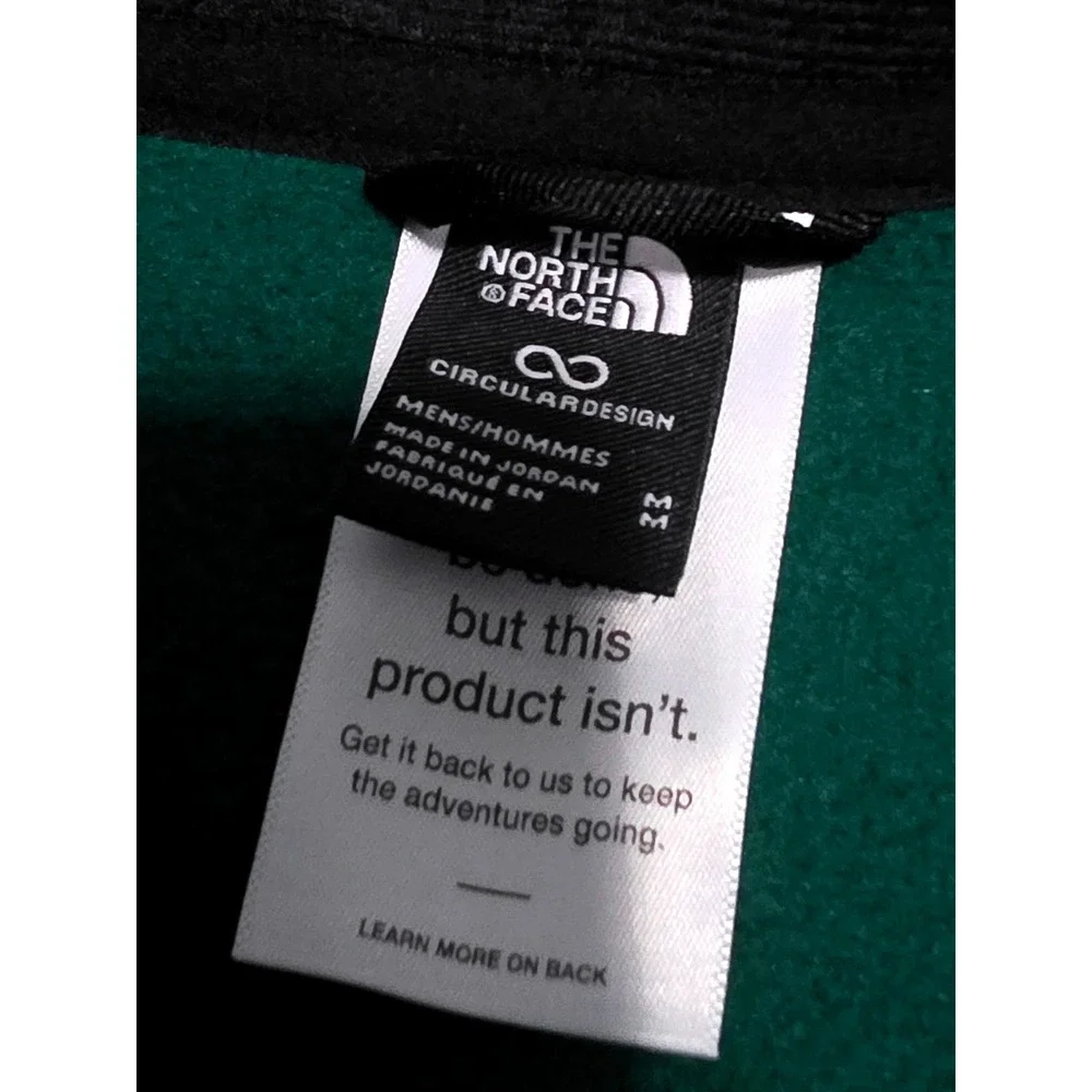 The North Face Gordon Lyons 1/2‎ Zip Jacket Fleece Evergreen Men's Size Medium